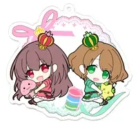 Yotsubane Stella & Momone Ciel - Acrylic Key Chain - Key Chain - VTuber