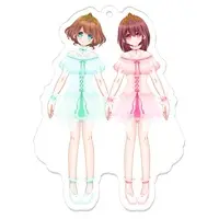 Yotsubane Stella & Momone Ciel - Acrylic Key Chain - Key Chain - VTuber