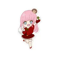 VTuber - Stickers Size-100 x 100 (mm)