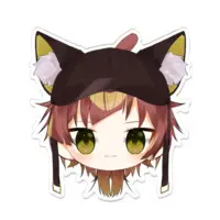 VTuber - Badge Size-100 x 100 (mm)