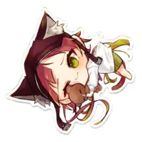 VTuber - Key Chain - Acrylic Key Chain Size-100 x 100 (mm)