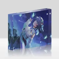 Kurage Kon - Acrylic Block - VTuber Size-148x100mm