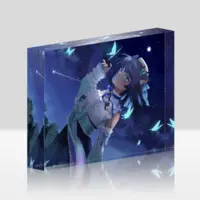 Kurage Kon - Acrylic Block - VTuber Size-148x100mm