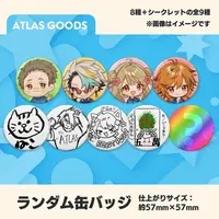 774 inc. - Badge - Utai Makea & Kazami Kuku & Asahi Nina (Random Item)