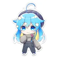 VTuber - Key Chain - Acrylic Key Chain Size-100 x 100 (mm)