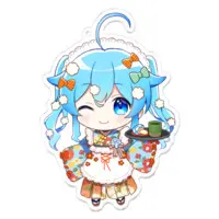 VTuber - Key Chain - Acrylic Key Chain Size-100 x 100 (mm)
