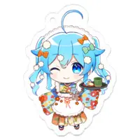 VTuber - Key Chain - Acrylic Key Chain Size-50 x 50 (mm)