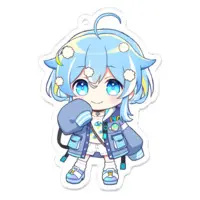 VTuber - Key Chain - Acrylic Key Chain Size-70 x 70 (mm)