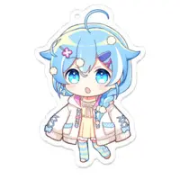 VTuber - Key Chain - Acrylic Key Chain Size-70 x 70 (mm)