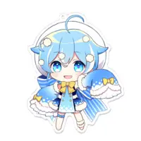 VTuber - Key Chain - Acrylic Key Chain Size-100 x 100 (mm)