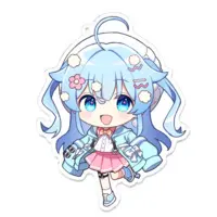 VTuber - Key Chain - Acrylic Key Chain Size-100 x 100 (mm)