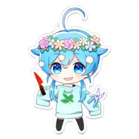 VTuber - Key Chain - Acrylic Key Chain Size-100 x 100 (mm)
