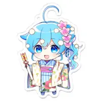 VTuber - Key Chain - Acrylic Key Chain Size-70 x 70 (mm)