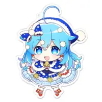 VTuber - Key Chain - Acrylic Key Chain Size-100 x 100 (mm)