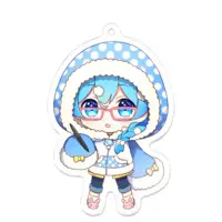 VTuber - Key Chain - Acrylic Key Chain Size-70 x 70 (mm)