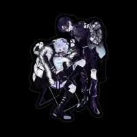 VTuber - Stickers Size-100 x 100 mm)