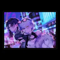 VTuber - Stickers Size-100 x 100 mm)