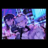 VTuber - Stickers Size-160 x 160 mm)