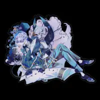 VTuber - Stickers Size-160 x 160 mm)