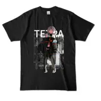 Shikisima Tetra - Clothes - T-shirts - VTuber Size-L