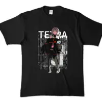 Shikisima Tetra - Clothes - T-shirts - VTuber Size-XL