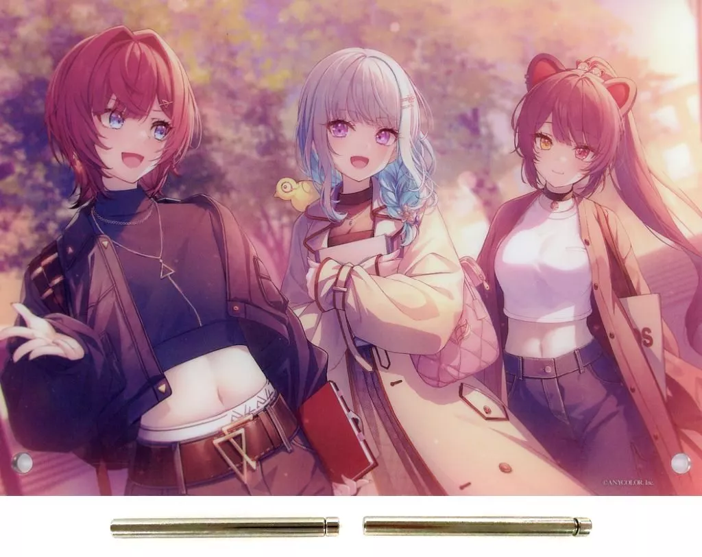 Sanbaka - Acrylic Art Plate - Inui Toko & Lize Helesta & Ange Katrina