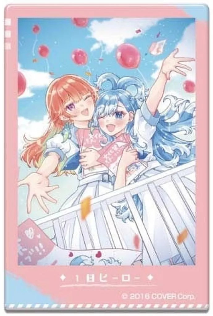 Kobo Kanaeru & Takanashi Kiara - Badge - hololive English