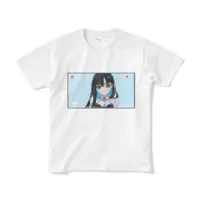 Clothes - T-shirts (ロムさん監視してるよTシャツ_white Tシャツ（短納期） - S - ホワイト) Size-S