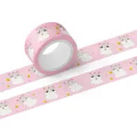 Masking Tape (もちはむマスキングテープ　ピンク マスキングテープ - テープ幅 20mm)