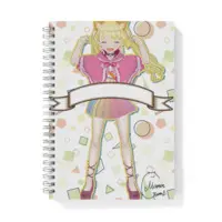 Stationery - Notebook (A5サイズ：絵柄2パターンリングノート リングノート - A5 - 応援)