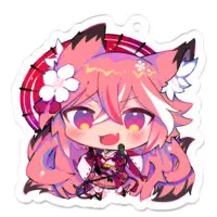 Inamori Sakuya - Key Chain - Acrylic Key Chain - VTuber Size-50 x 50 (mm)