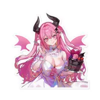 VTuber - Stickers Size-100 x 100 (mm)