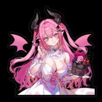 VTuber - Stickers Size-100 x 100 (mm)