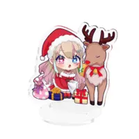 Amachi Karen - Acrylic stand - VTuber Size-70x70mm