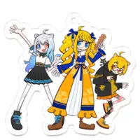 Kasuteira Yoriko - Key Chain - Acrylic Key Chain - VTuber Size-50 x 50 (mm)
