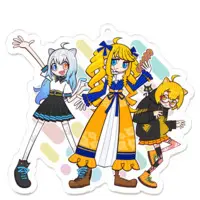 Kasuteira Yoriko - Key Chain - Acrylic Key Chain - VTuber Size-70 x 70 (mm)