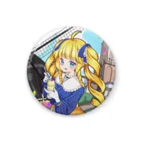 Kasuteira Yoriko - Badge - VTuber Size-32mm