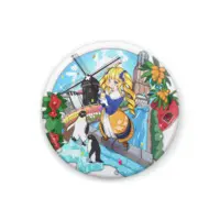 Kasuteira Yoriko - Badge - VTuber Size-32mm