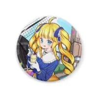 Kasuteira Yoriko - Badge - VTuber Size-44mm