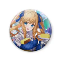 Kasuteira Yoriko - Badge - VTuber Size-57mm