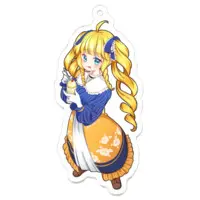 Kasuteira Yoriko - Key Chain - Acrylic Key Chain - VTuber Size-70 x 70 (mm)