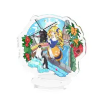 Kasuteira Yoriko - Acrylic stand - VTuber Size-50x50mm