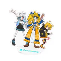 Kasuteira Yoriko - Acrylic stand - VTuber Size-100x100mm