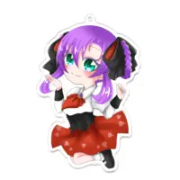 VTuber - Key Chain - Acrylic Key Chain Size-100 x 100 (mm)