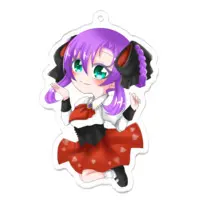 VTuber - Key Chain - Acrylic Key Chain Size-70 x 70 (mm)
