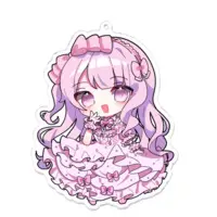 VTuber - Key Chain - Acrylic Key Chain Size-100 x 100 (mm)