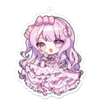 VTuber - Key Chain - Acrylic Key Chain Size-70 x 70 (mm)