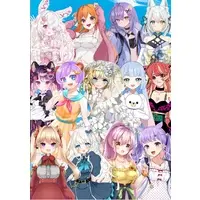 VTuber - Plastic Folder - Yumeno Neru & Amainu Moka & Kohataro