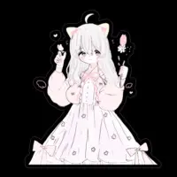 VTuber - Stickers Size-100 x 100 (mm)