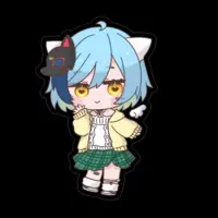VTuber - Stickers Size-100 x 100 (mm)